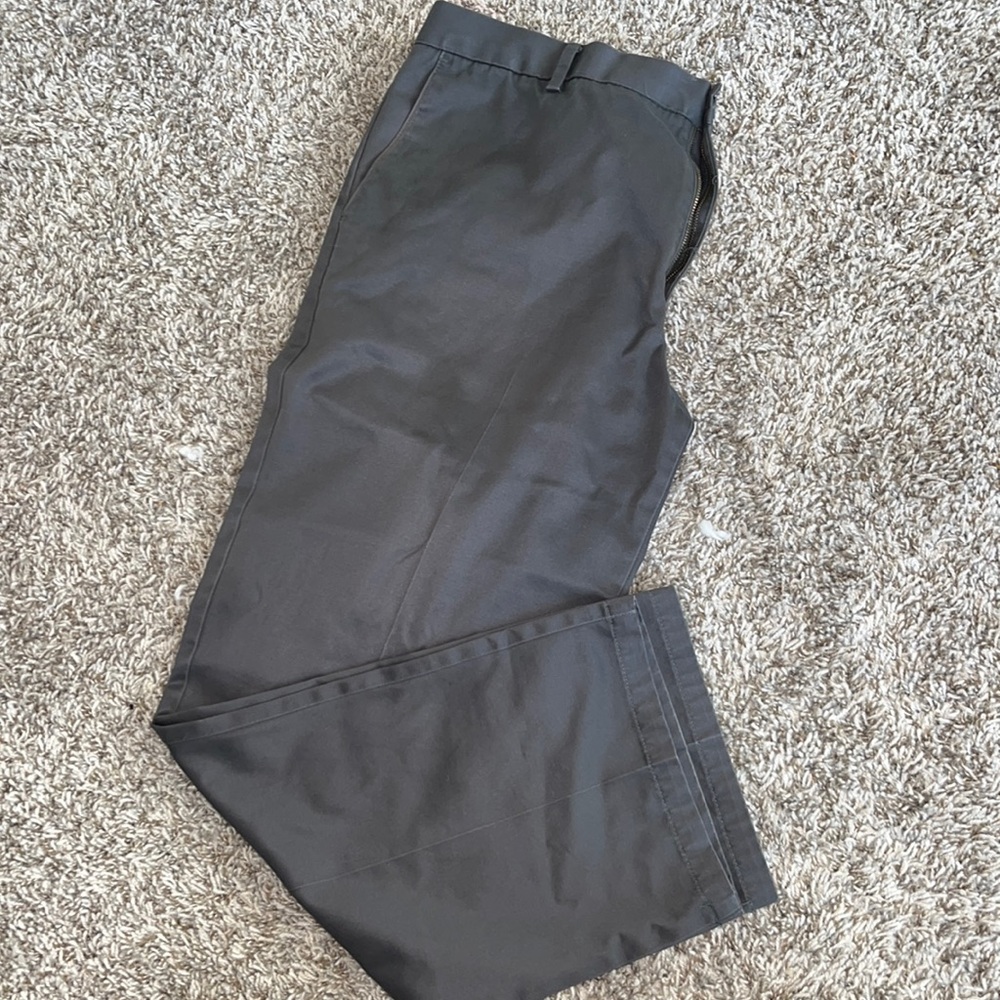 Dockers mens grey signature khaki pants 38x30
